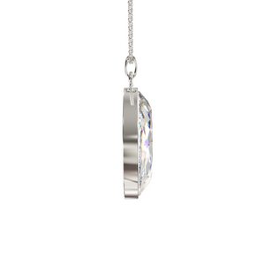 
                  
                    Load image into Gallery viewer, Larentia Round Sterling Silver Pendant Necklace
                  
                
